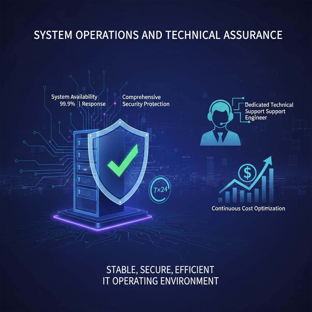 システム運用と技術支援